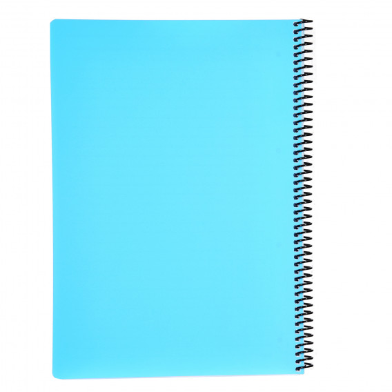 Σημειωματάριο CHROMO, A4, 80 φύλλα, ριγέ, ανοιχτό μπλε Gipta 177663 2