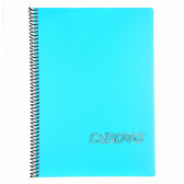 Σημειωματάριο CHROMO, A4, 80 φύλλα, ριγέ, γαλάζιο Gipta 177674 