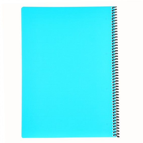 Σημειωματάριο CHROMO, A4, 80 φύλλα, ριγέ, γαλάζιο Gipta 177675 2