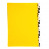 Σημειωματάριο CHROMO, A4, 80 φύλλα, ριγέ, κίτρινο  Gipta 177679 2