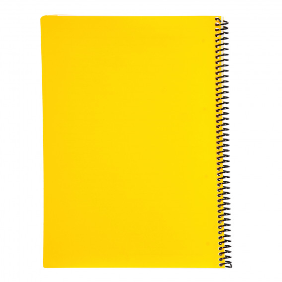 Σημειωματάριο CHROMO, A4, 80 φύλλα, ριγέ, κίτρινο  Gipta 177679 2