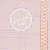 Σημειωματάριο SMOOTH με λάστιχο, 13 x 21 cm, 120 φύλλα, ριγέ, μπεζ Gipta 177703 2