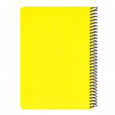 Σημειωματάριο LW, A5, 100 φύλλα, ριγέ, κίτρινο Gipta 177755 2