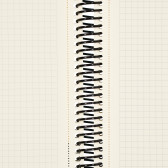 Σημειωματάριο MOTIVE με λάστιχο, 19 x 26 cm, 120 φύλλα, μικρά τετραγωνάκια, μωβ Gipta 177845 4