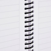 Σημειωματάριο CAT №3, 17 x 24 cm, 80 φύλλα, ριγέ, λευκό Gipta 177948 4