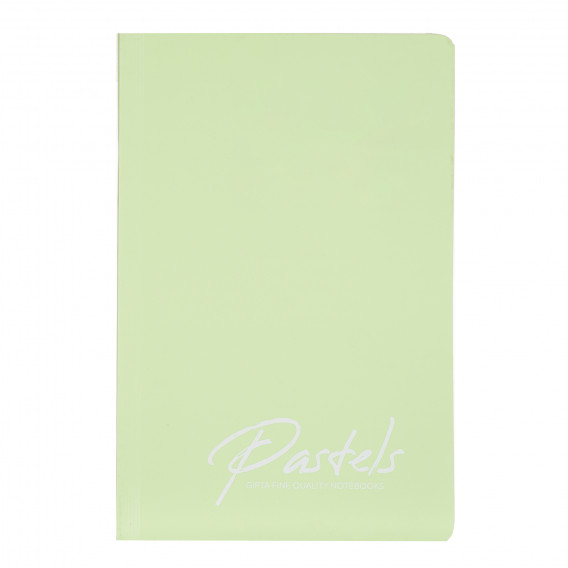 Σημειωματάριο Pastels, 17 x 24 cm, 60 φύλλα, ριγέ, πράσινο Gipta 177953 
