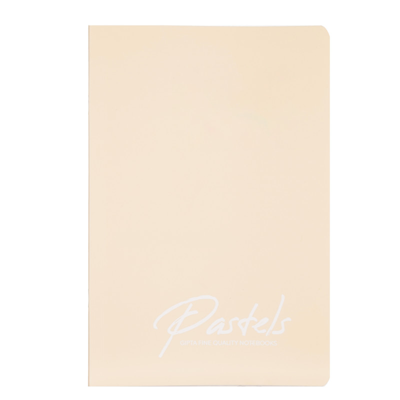 Σημειωματάριο Pastels, 17 x 24 cm, 60 φύλλα, ριγέ, μπεζ  177957