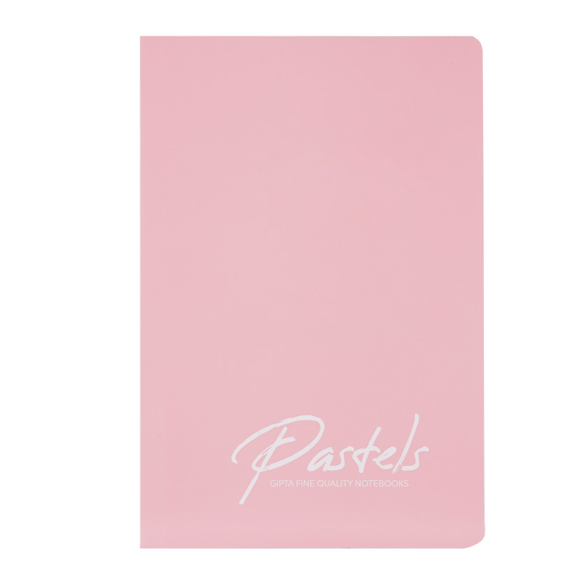 Σημειωματάριο Pastels, 17 x 24 cm, 40 φύλλα, ριγέ, ροζ  177965
