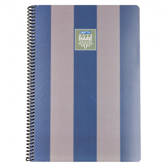 Σημειωματάριο NOTE MARK №18, A4, 100 φύλλα, ριγέ, μπλε Gipta 177997 