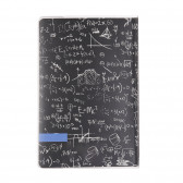 Σημειωματάριο MARGIN εξισώσεις, 17 x 24 cm, 96 φύλλα, ριγέ, μαύρο Gipta 178126 2