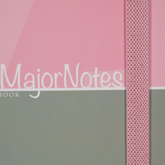 Ημερολόγιο - Σημειωματάριο με λάστιχο, Α 5, 120 φύλλα, ριγέ, ροζ Gipta 178202 2