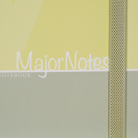 Ημερολόγιο - Σημειωματάριο με λάστιχο, Α 5, 120 φύλλα, ριγέ, κίτρινο Gipta 178206 2