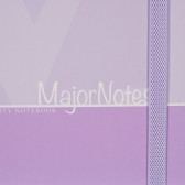 Ημερολόγιο - Σημειωματάριο με λάστιχο, Α 5, 120 φύλλα, ριγέ, μωβ Gipta 178218 2