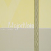 Σημειωματάριο Major Notes με λάστιχο, 19 x 26 cm, 120 φύλλα, ριγέ, κίτρινο Gipta 178230 2