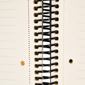 Σημειωματάριο Academia με πορτοκαλί λάστιχο, Α 4, 120 φύλλα, ριγέ, μαύρο Gipta 178251 3