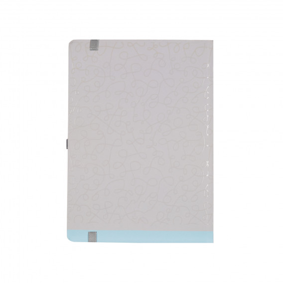 Ημερολόγιο - Σημειωματάριο MINIMAX με λάστιχο № 2, A5, 120 φύλλα, ριγέ, γκρι Gipta 178255 3