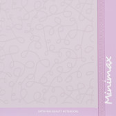 Ημερολόγιο - Σημειωματάριο MINIMAX με λάστιχο № 3, A5, 120 φύλλα, ριγέ, μωβ Gipta 178258 2