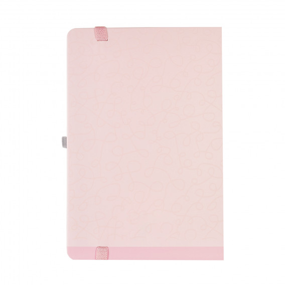 Ημερολόγιο - Σημειωματάριο MINIMAX με λάστιχο № 4, A5, 120 φύλλα, ριγέ, ροζ Gipta 178262 2