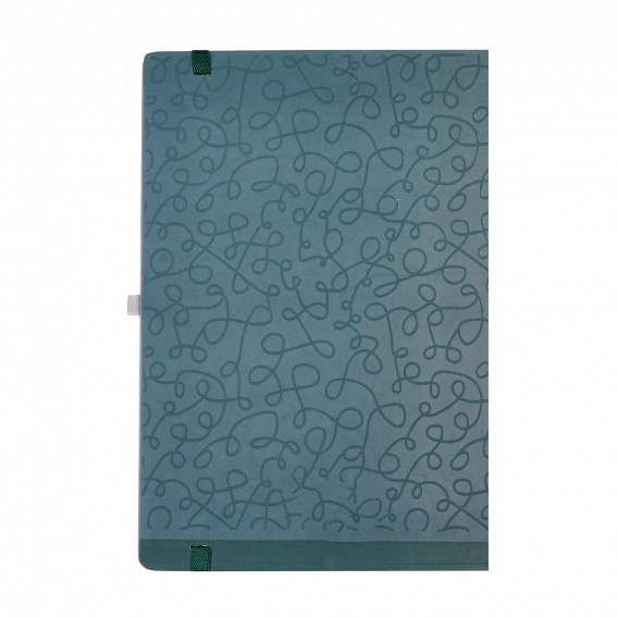 Ημερολόγιο - Σημειωματάριο MINIMAX με λάστιχο № 5, A5, 120 φύλλα, ριγέ, πράσινο Gipta 178266 2