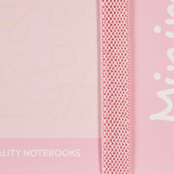 Ημερολόγιο - Σημειωματάριο Minimax με λάστιχο № 9, 19 X 26 cm, 120 φύλλα, φαρδιές γραμμές, ροζ Gipta 178279 3