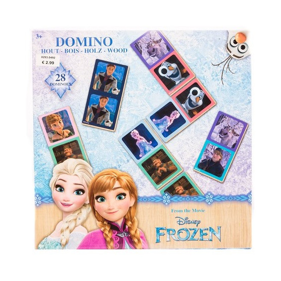 Domino The Frozen Kingdom - ξύλινα, 28 κομμάτια Frozen 178597 2