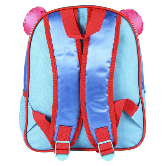 Σχολική τσάντα LOL 3D με πούλιες για κορίτσια, μπλε LOL 178841 2