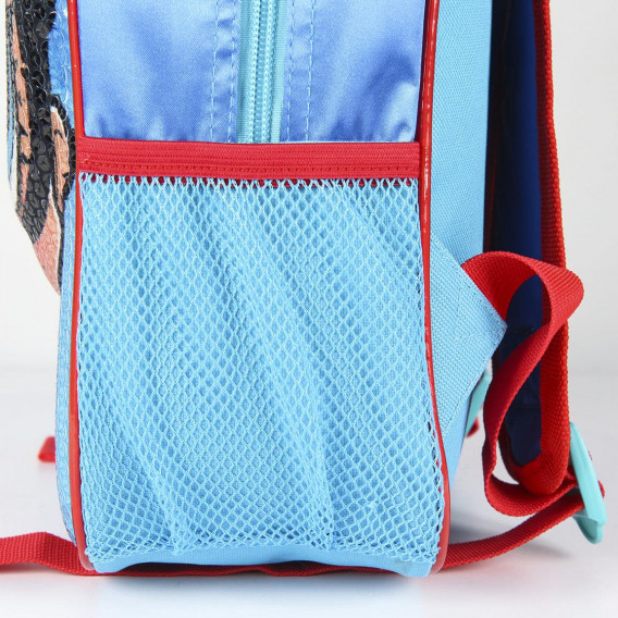 Σχολική τσάντα LOL 3D με πούλιες για κορίτσια, μπλε LOL 178844 5