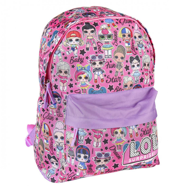 Σχολική τσάντα LOL για κορίτσια, ροζ  178852