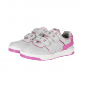 Αθλητικά παπούτσια για κορίτσια, γκρι με ροζ σόλα Star 178961 2