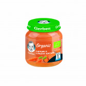 Πουρές καρότο και γλυκοπατάτα, βάζο 125 g Gerber 178997 
