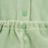 Βαμβακερό μακρυμάνικο πράσινο φορμάκι με χαρούμενη εικόνα για αγοράκι, πράσινο Chicco 180017 3