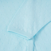 Γαλάζιο βαμβακερό φορμάκι με διακοσμητικές τρύπες για αγοράκια PIPPO&PEPPA 180097 3