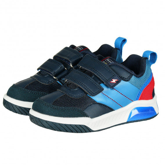 Φωτεινά αθλητικά παπούτσια για αγόρια, σε μπλε χρώμα Beppi 180364 3