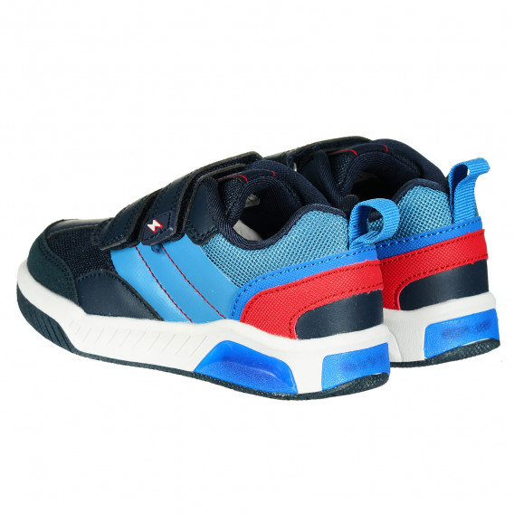 Φωτεινά αθλητικά παπούτσια για αγόρια, σε μπλε χρώμα Beppi 180365 4
