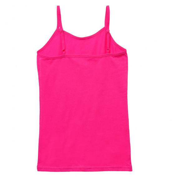 Ροζ μπλουζάκι με τιράντες για κορίτσια FZ frendz 180853 2