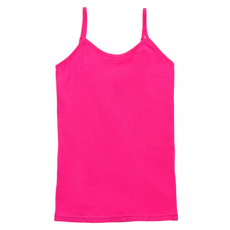Ροζ μπλουζάκι με τιράντες για κορίτσια  180854