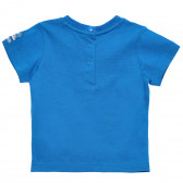 Βαμβακερή μπλούζα σε μπλε, για μωρά Chicco 181212 2