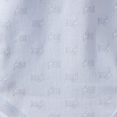 Βαμβακερό κορμάκι για μωρά, ανοιχτό μπλε Chicco 181225 3