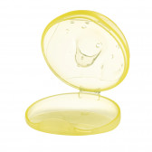 Ασφάλεια για θηλάζουσες μητέρες, M, 1 τεμ., σε κίτρινο χρώμα NUK 181436 2