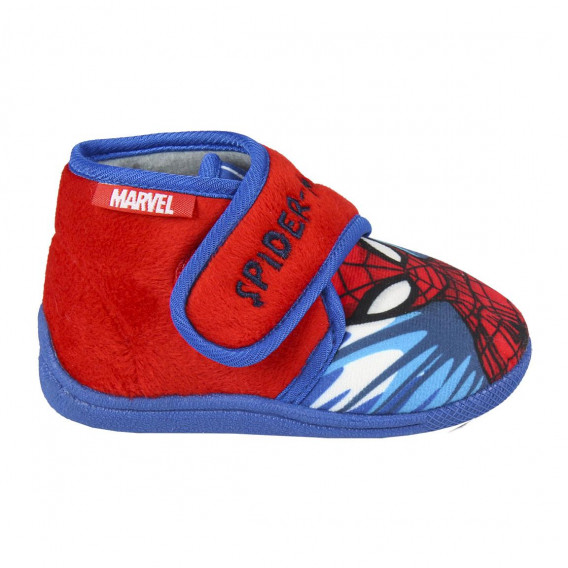 Κόκκινες παντόφλες με στάμπα Spider-Man για αγόρια Spiderman 181805 2