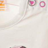 Βαμβακερό μπλουζάκι για μωρά με σχέδιο καρδιάς FZ frendz 182055 4