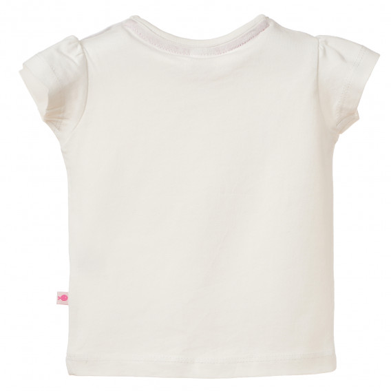 Βαμβακερό μπλουζάκι για μωρά, λευκό με σχέδια ψαριών Disney 182076 2