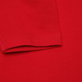 Βαμβακερό μπλουζάκι σε κόκκινο χρώμα για κορίτσια Disney 182130 4