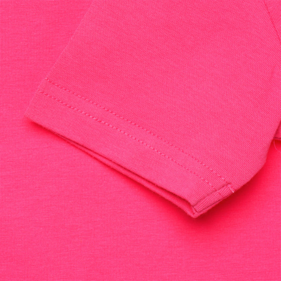 Βαμβακερό μπλουζάκι για κορίτσια σε ροζ χρώμα Disney 182240 3