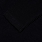 Βαμβακερή μπλούζα σε μαύρο χρώμα για κορίτσια FZ frendz 182278 3