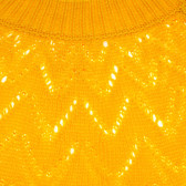 Πλεκτό πουλόβερ για κορίτσια, κίτρινο Name it 182359 3