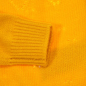Πλεκτό πουλόβερ για κορίτσια, κίτρινο Name it 182360 4