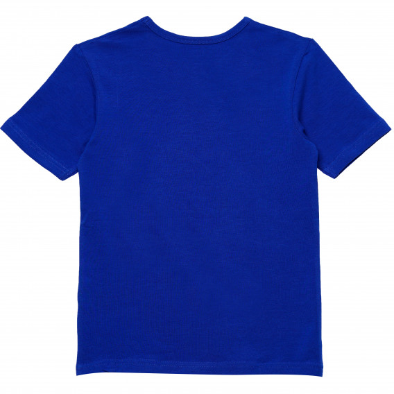 Βαμβακερό μπλουζάκι για αγόρια, σε βασιλικό μπλε χρώμα Disney 182392 2