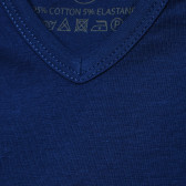 Βαμβακερό μπλουζάκι με λαιμόκοψη V για αγόρια σε μπλε χρώμα Disney 182540 3