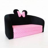 Παιδικός καναπές - κρεβάτι, Minnie Mouse, ροζ Minnie Mouse 182722 4